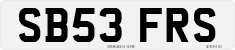 License plate of the United Kingdom, 2001 year system
