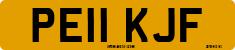 License plate of the United Kingdom, 2001 year system