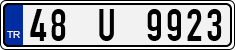 License plate of Turkey, Regular plates