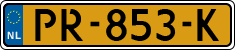 License plate of the Netherlands, Cars