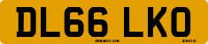 License plate of the United Kingdom, 2001 year system