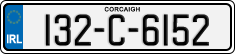 License plate of Ireland, Regular plates