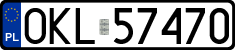 License plates of Poland, Regular car plates