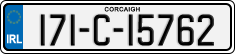 License plate of Ireland, Regular plates