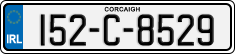 License plate of Ireland, Regular plates