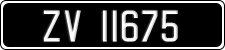 License plate of Ireland, Oldtimers