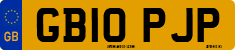 License plate of the United Kingdom, 2001 year system