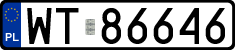 License plates of Poland, Regular car plates