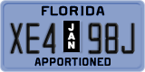 Florida, Apportioned (A12 34B)