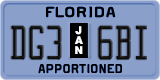 Florida, Apportioned (A12 34B)