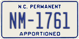 North Carolina, Apportioned (AB-1234)