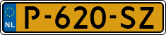 License plate of the Netherlands, Cars