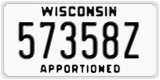 Wisconsin, Apportioned (12345A)