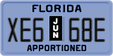 Florida, Apportioned (A12 34B)