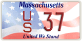 Massachusetts, Specialty plates (AB 1234)