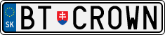 License plate of Slovakia, Vanity Plates