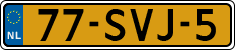 License plate of the Netherlands, Cars