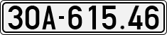 License plate of Vietnam, Cars