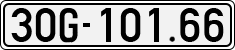 License plate of Vietnam, Cars