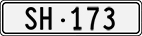 License plate of Switzerland, Cars