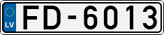 License plate of Latvia, Regular car plates