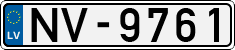 License plate of Latvia, Regular car plates