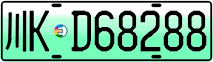 License plate of China, Electric vehicles