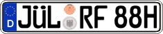 German license plate, Plates for oldtimers (type 