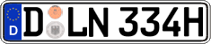 German license plate, Plates for oldtimers (type 