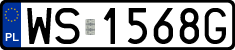 License plates of Poland, Regular car plates