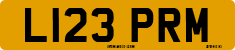 License plate of the United Kingdom, 1983 year system