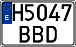 License plates of Spain, Specialty plates