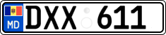 License plate of Moldova, Cars (2015)