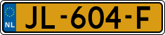 License plate of the Netherlands, Cars