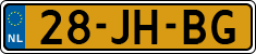 License plate of the Netherlands, Cars
