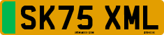License plate of the United Kingdom, 2001 year system