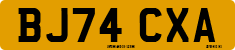 License plate of the United Kingdom, 2001 year system