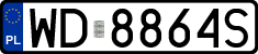 License plates of Poland, Regular car plates