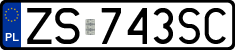 License plates of Poland, Regular car plates