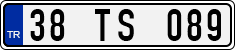 License plate of Turkey, Regular plates