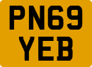 License plate of the United Kingdom, 2001 year system