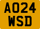 License plate of the United Kingdom, 2001 year system