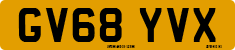 License plate of the United Kingdom, 2001 year system