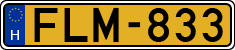 license plates of Hungary, Commercial vehicles (1990)