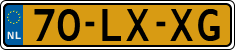 License plate of the Netherlands, Cars