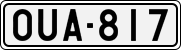 License plate of Finland, Cars