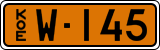 License plate of Finland, Dealer