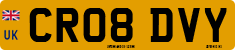 License plate of the United Kingdom, 2001 year system