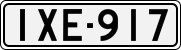 License plate of Finland, Cars