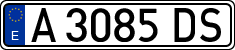 License plates of Spain, 1971 year series
